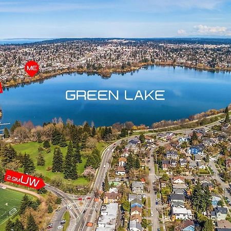 Green Lake 1St Line Home A With Central Air Conditioners Σιάτλ Εξωτερικό φωτογραφία